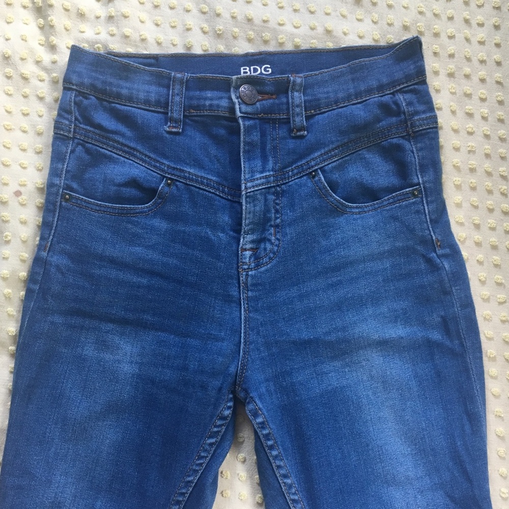 BDG High Rise Seam ankle skinny jean